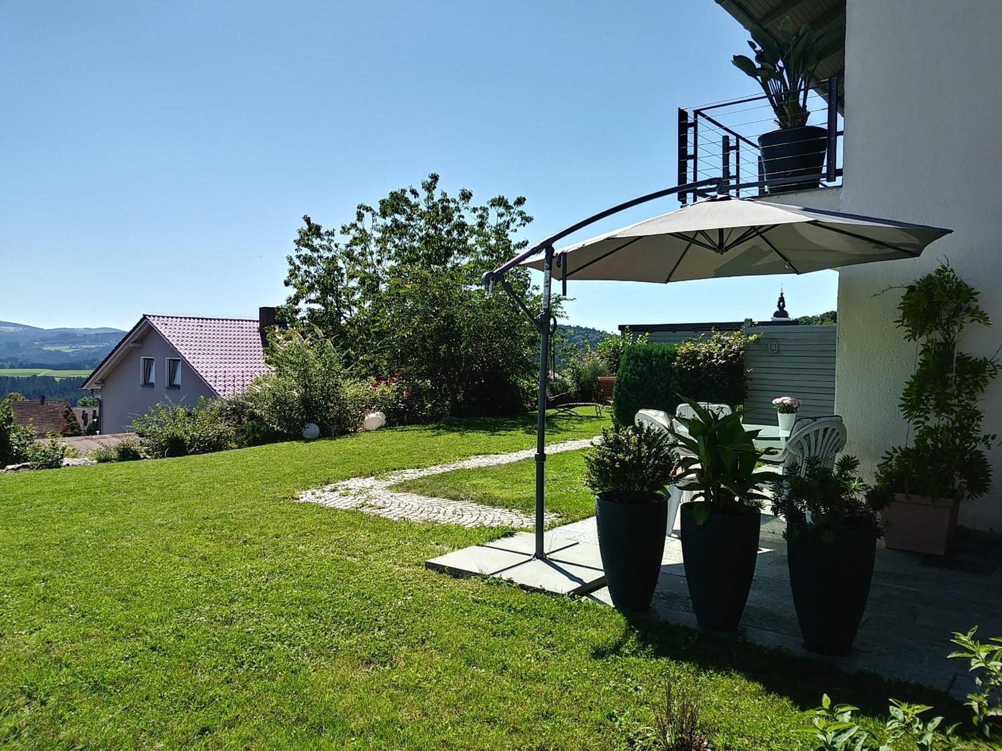 Ferienwohnungen Alpenblick Mit Garten -Panoramasauna- Kirchdorf im Wald Zewnętrze zdjęcie